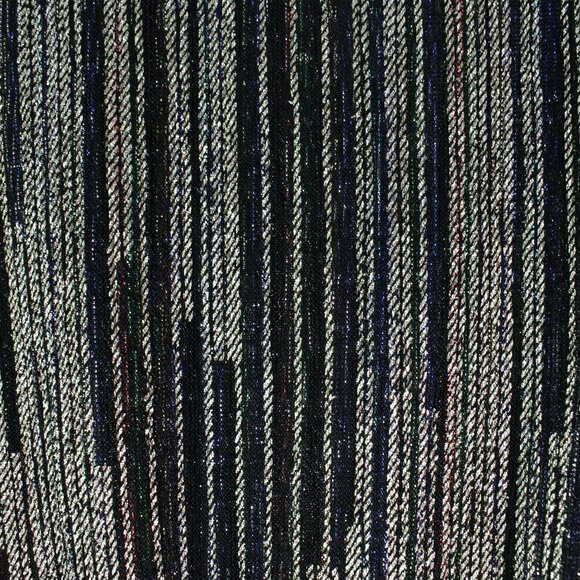 Misa Los Angeles Ava Metallic Stripe Midi Dress Size S - Picture 7 of 12